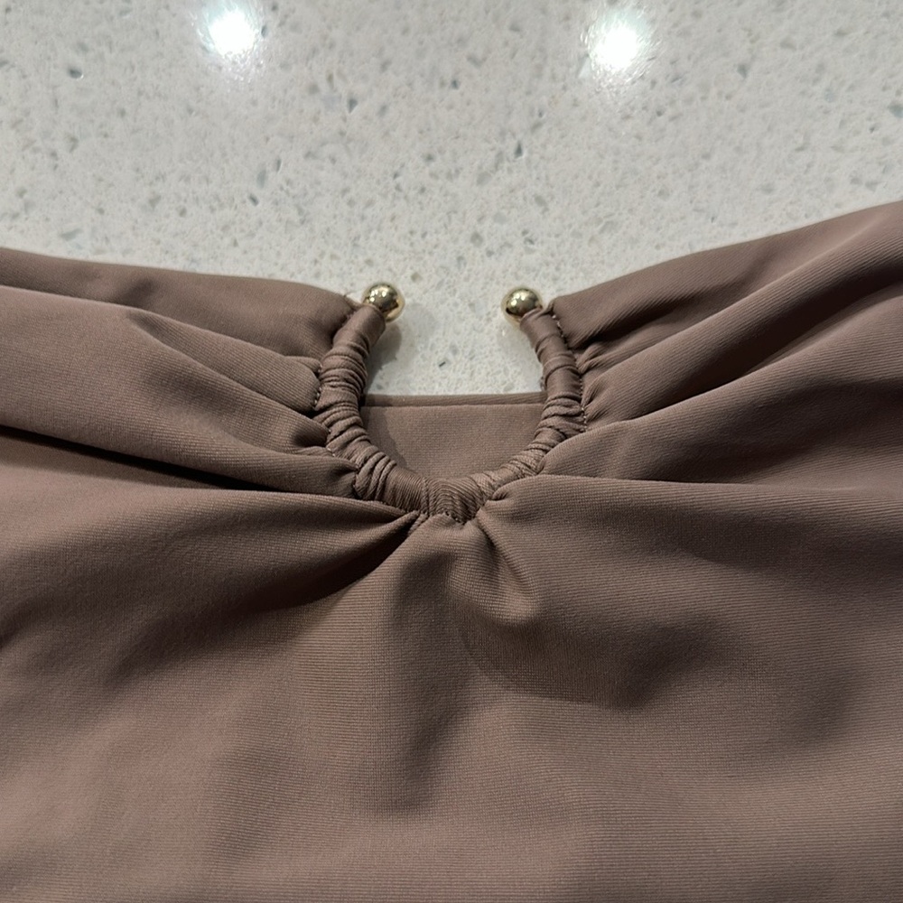 Jade Swim Nude Color Bikini Size Medium - Picture 10 of 13